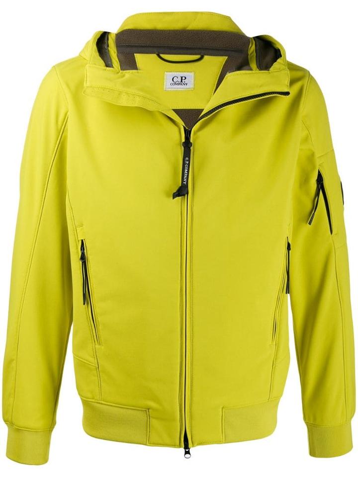 Cp Company Zipped Padded Jacket - Yellow