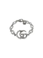 Gucci Diamonds Gg Running Bracelet - Metallic