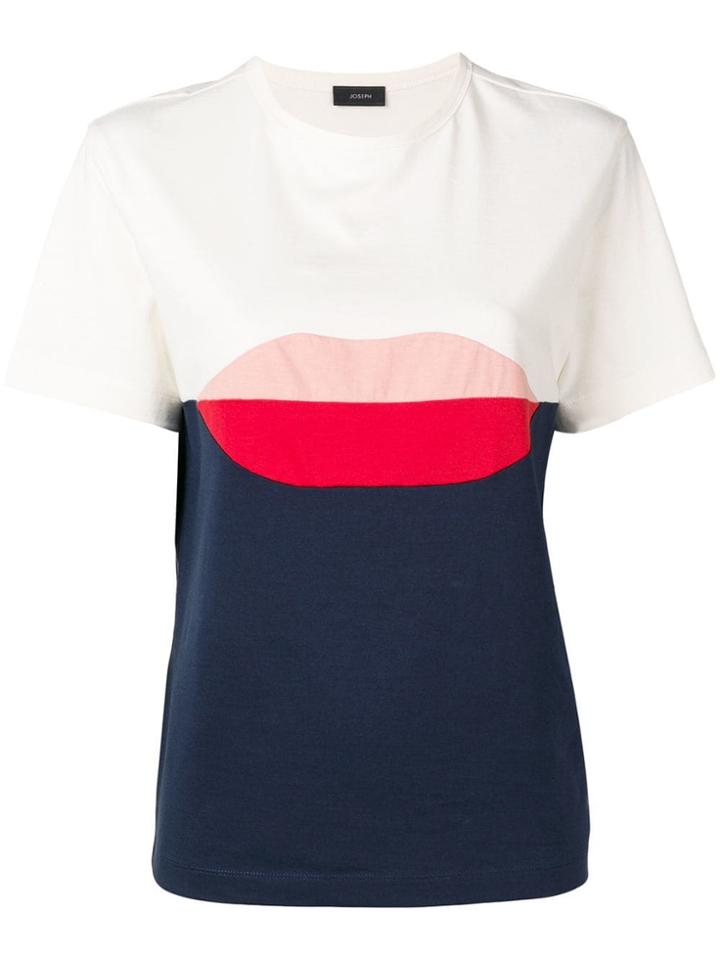 Joseph Lips Detail T-shirt - Neutrals