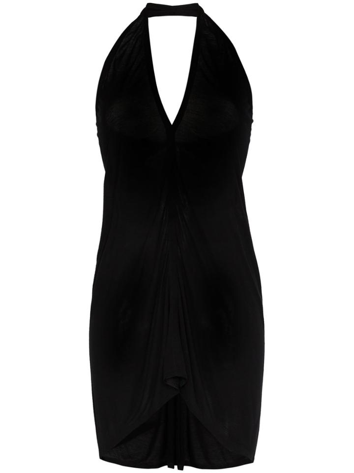 Rick Owens Sleeveless Loose Fit Vest - Black