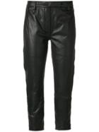 Ann Demeulemeester Slim-fit Trousers - Black