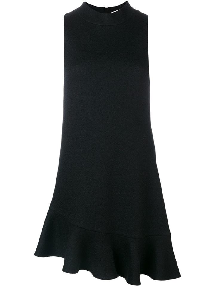 Patrizia Pepe Peplum Hem Dress - Black
