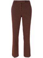 Etro Tapered Cropped Trousers - Black