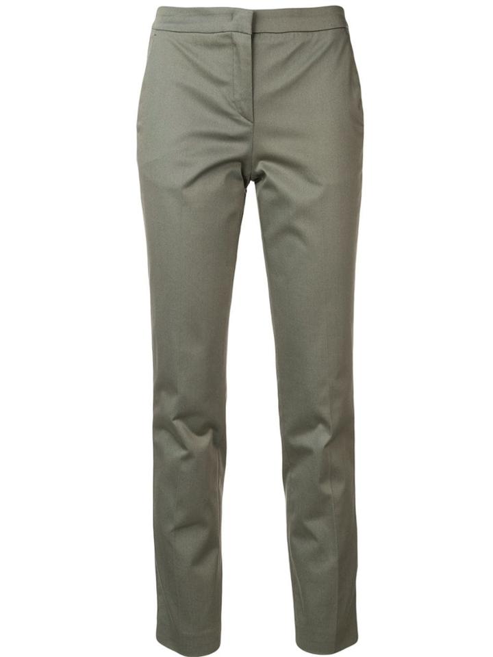 Fabiana Filippi Low Rise Skinny Trousers - Green