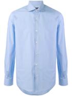 Fine Stripe Shirt - Men - Cotton - 41, Blue, Cotton, Pal Zileri