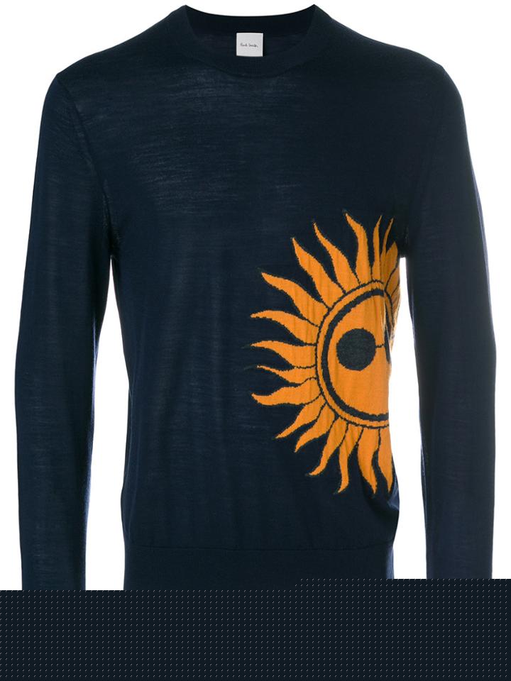 Neil Barrett Lightning Bolt Sweatshirt - Black