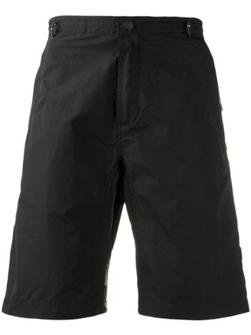 Maharishi Embroidered Shorts - Black