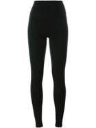 N.peal - Leggings - Women - Silk/cashmere - Xs, Black, Silk/cashmere