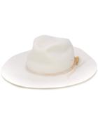 Forte Forte Felt Panama Hat - White