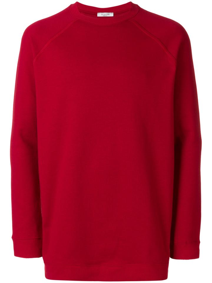 Valentino Classic Sweatshirt - Red