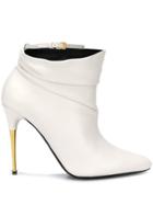 Tom Ford Stiletto Ankle Boots - White
