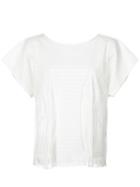 Pleats Please By Issey Miyake - A-poc Motion Blouse - Women - Nylon/polyester/polyurethane - 3, White, Nylon/polyester/polyurethane