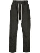 Taichi Murakami Drawstring Cargo Trousers - Black