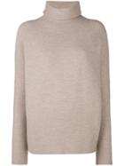 Christian Wijnants Turtleneck Jumper - Nude & Neutrals