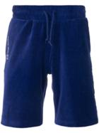 Sergio Tacchini Original Striped Logo Shorts - Blue