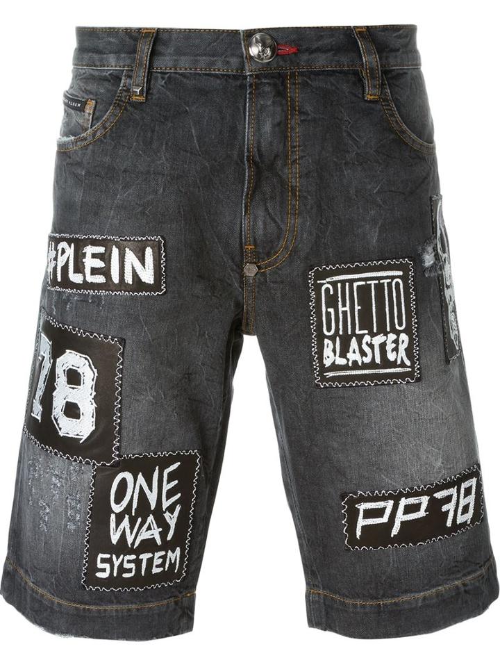Philipp Plein 'young Man' Denim Shorts