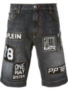 Philipp Plein 'young Man' Denim Shorts