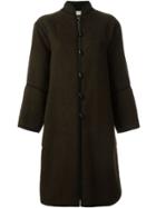 Yves Saint Laurent Vintage Toggle Coat - Brown
