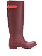 Hunter Mid-calf Wellies - Red