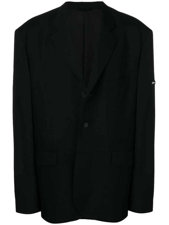 Balenciaga Oversized Blazer - Black