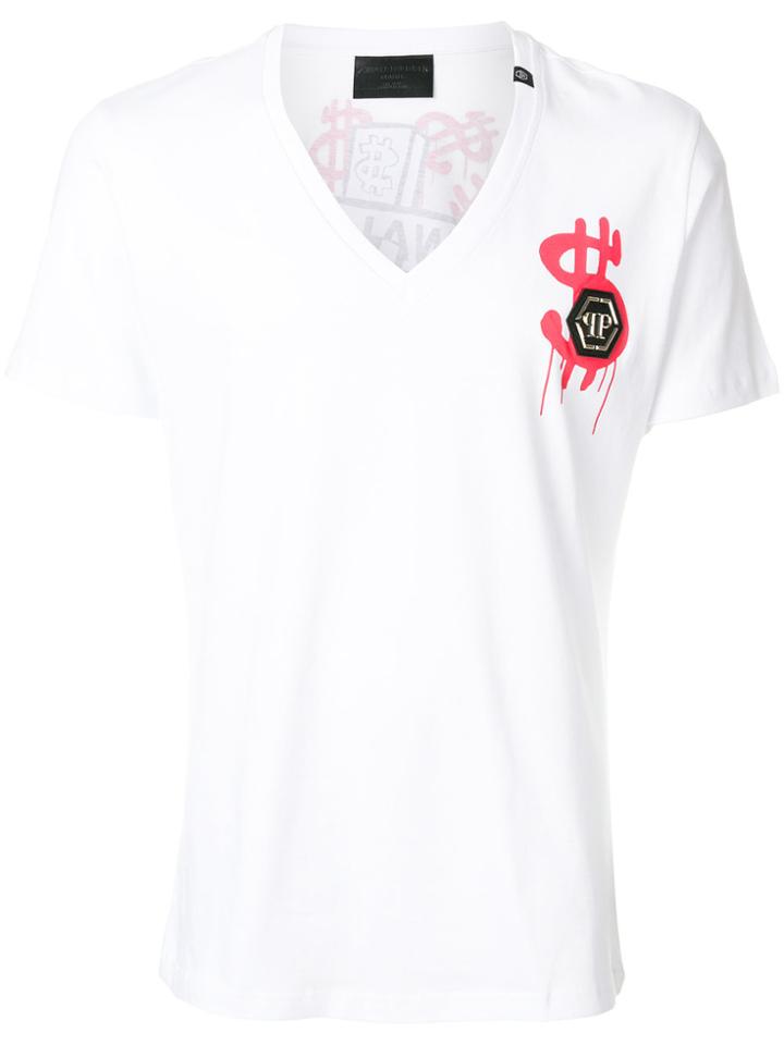 Philipp Plein Bis Monopoli T-shirt - White