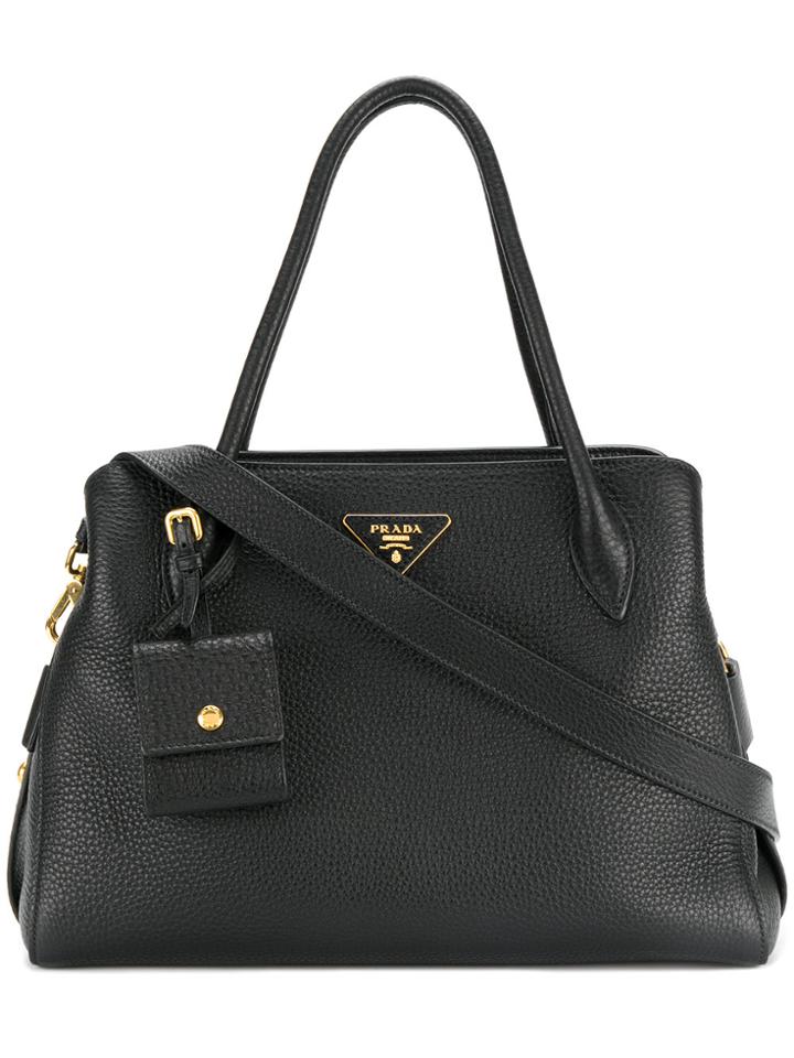 Prada Saffiano Tote - Black
