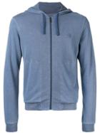 Z Zegna - Drawstring Hoodie - Men - Cotton/modal - Xl, Blue, Cotton/modal