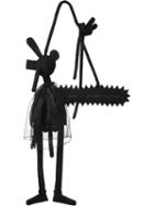 Walter Van Beirendonck 'doll' Shoulder Bag, Men's, Black, Cotton