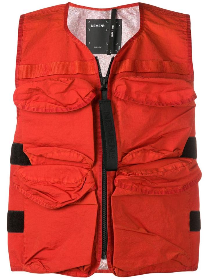 Nemen Guard Vest Sleeveless Jacket - Orange