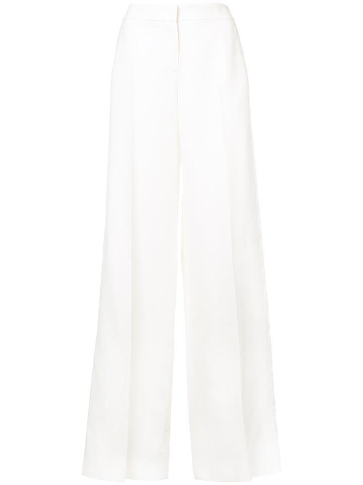 Alexander Mcqueen Tailored Palazzo Pants - White