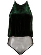 Andrea Marques - Velvet Body - Women - Silk/viscose - 38, Green, Silk/viscose