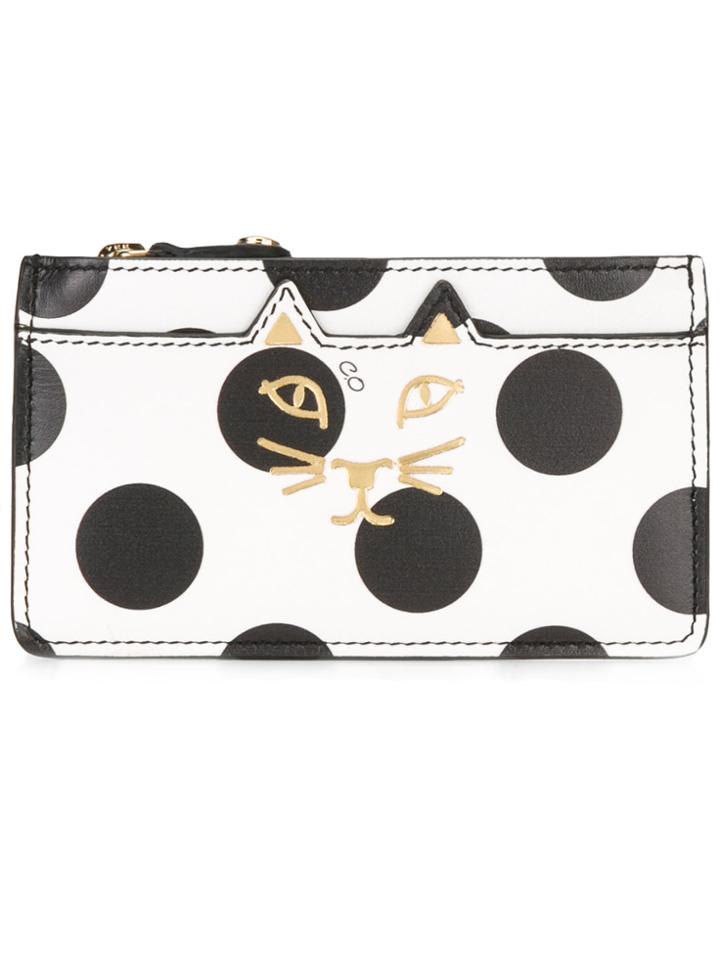 Charlotte Olympia Feline Coin Purse - White