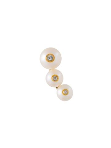 Annisa Kermiche 'three Pearl' Earring