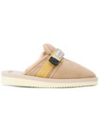 Suicoke Lined Slippers - Nude & Neutrals