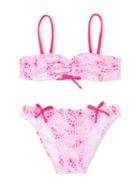 Sunuva - Star Print Bikini - Kids - Polyamide/spandex/elastane - 2 Yrs, Pink/purple