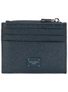 Dolce & Gabbana Zipped Card Holder - Blue