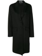 Givenchy - Oversized Single Breasted Coat - Women - Cashmere - 38, Black, Cashmere