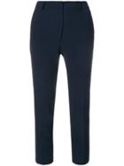 Blanca Cropped Trousers - Blue