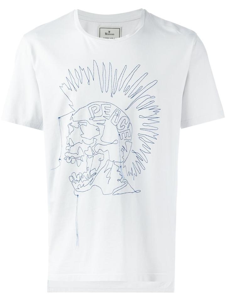 Miharayasuhiro Peace Skull T-shirt