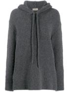Maison Flaneur Relaxed-fit Hoodie - Grey
