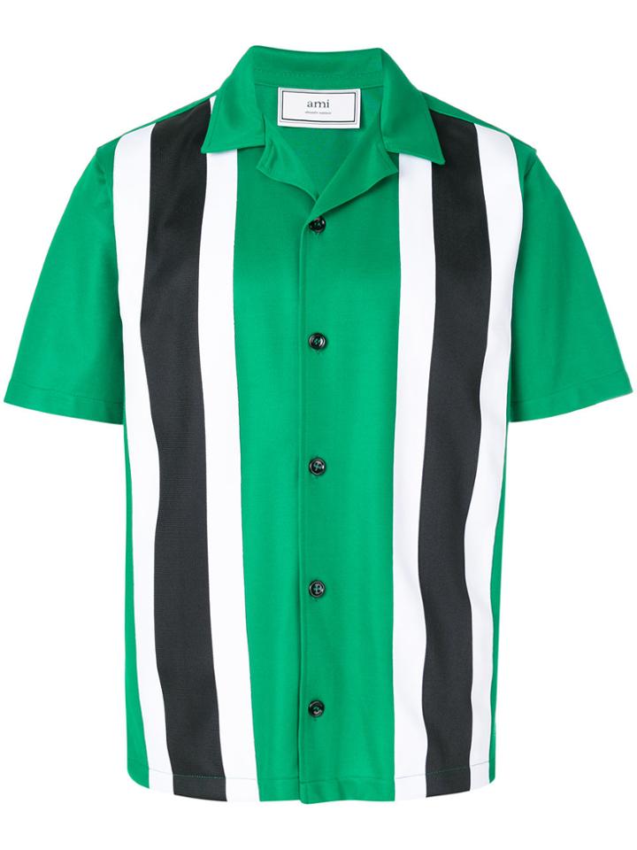 Ami Alexandre Mattiussi Short Sleeves Shirt - Green