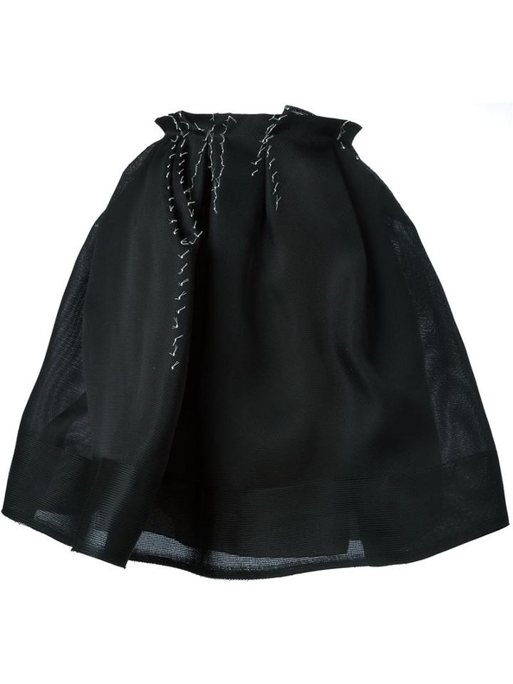 Lanvin Stitching Detail Skirt
