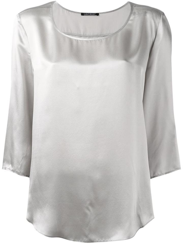 Luisa Cerano Silk Blouse