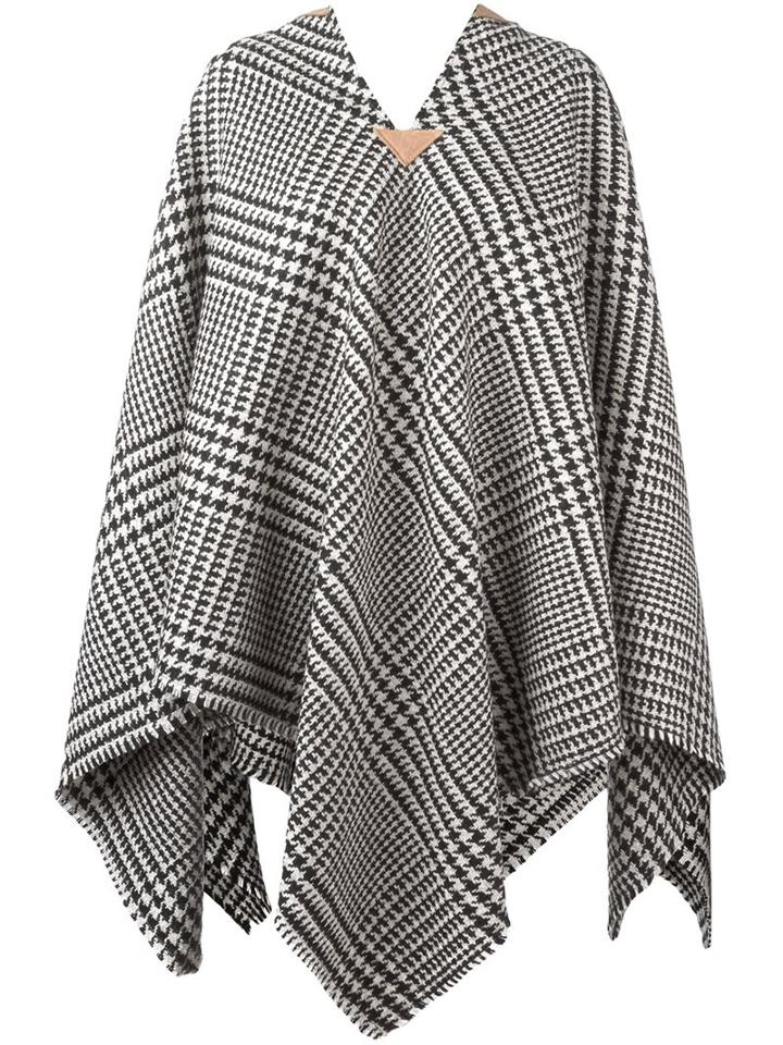 Ermanno Gallamini Plaid Cape