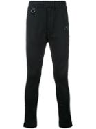 Roar Stud Detail Slim Fit Track Pants, Men's, Size: Ii, Black, Cotton/polyurethane