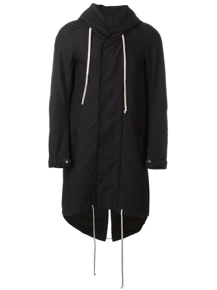 Rick Owens Drkshdw Hooded Coat