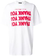 Raf Simons Blurred Print T-shirt - White