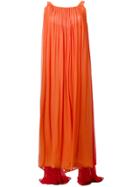 Yves Saint Laurent Vintage 1975 Fluid Maxi Dress - Yellow & Orange