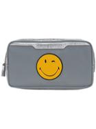 Anya Hindmarch Smiley Pouch - Grey