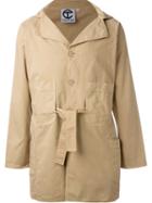 Telfar Six Pocket Trench Coat, Men's, Size: M, Nude/neutrals, Cotton